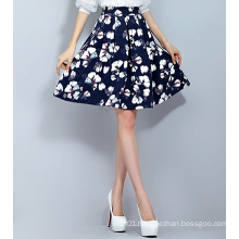 Hot Sale Summer A-Line Women′s Printing Skirt with Good Price